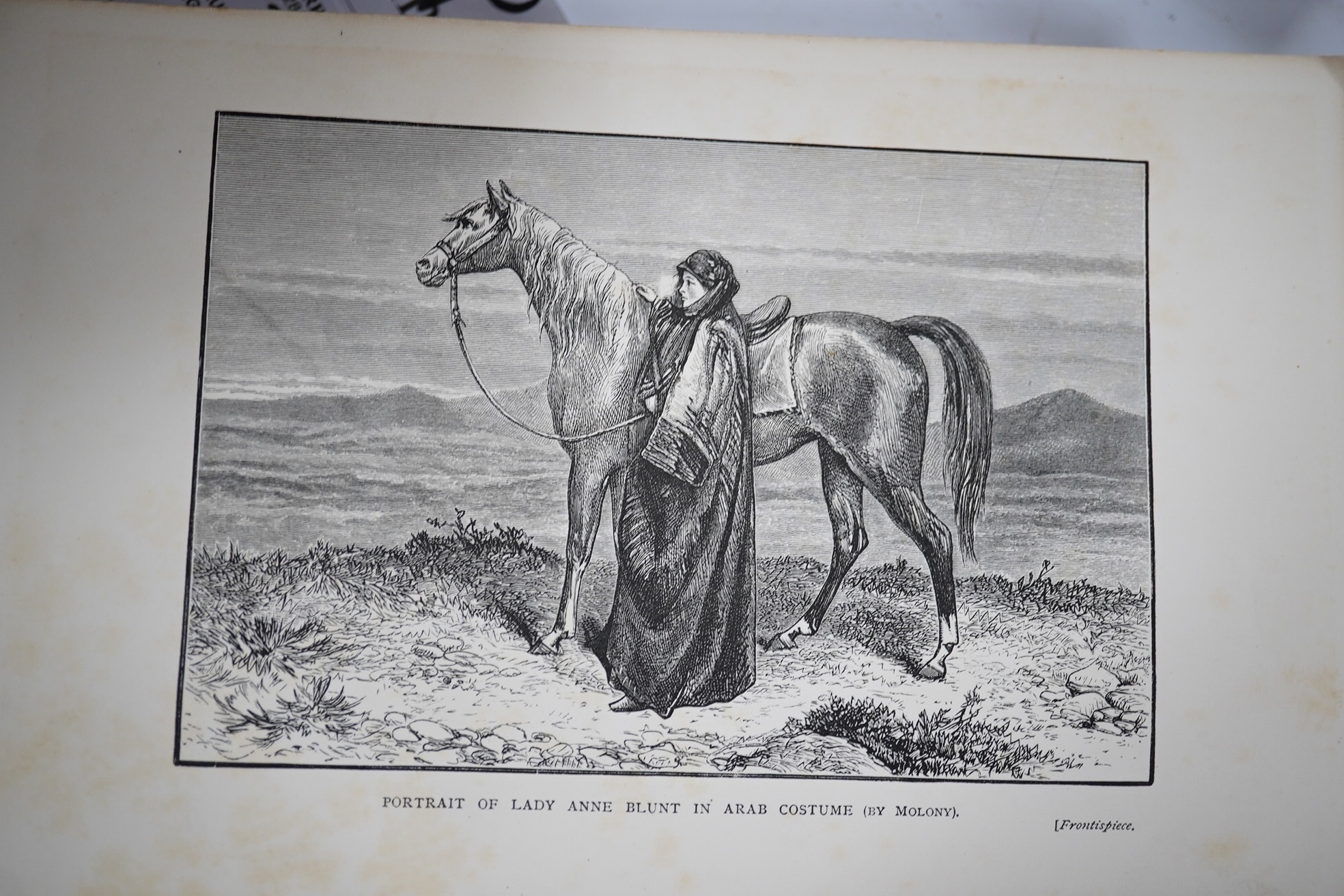 Blunt, Lady Anne - A Pilgrimage to Nejd, the Cradle of the Arab Race. A Visit to the Court of the Arab Emir, and 